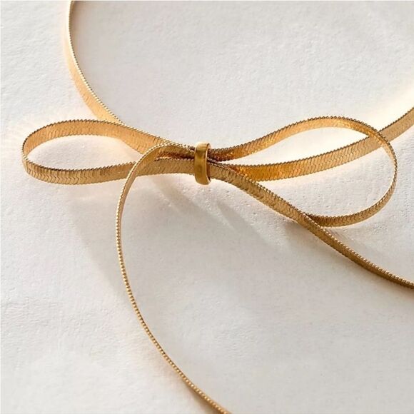 New FREE PEOPLE Bow Anklet - Picture 2 of 10